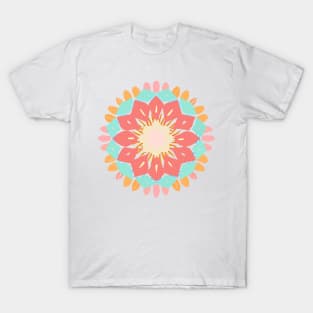 mandala Clamber Paint T-Shirt